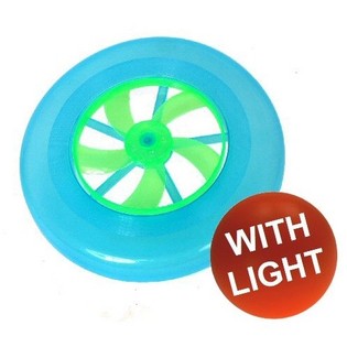 Lysande Frisbee med LED (10-pack)