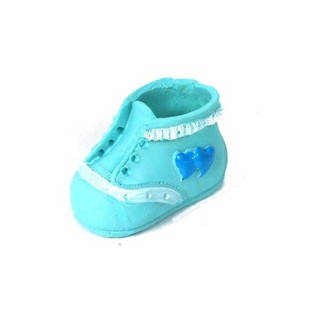 T&aring;rtdekoration Baby - Bl&aring; Babysko (2-pack)